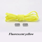 3 Pairs Elastic No tie Shoe laces Round Locking Elastic Shoelaces Kids Adult Running Sneakers Shoelace Lazy Laces 19 Color