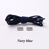 3 Pairs Elastic No tie Shoe laces Round Locking Elastic Shoelaces Kids Adult Running Sneakers Shoelace Lazy Laces 19 Color