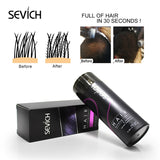 Sevich 10 Color Hair Building Fiber Keratin Hair Fibers Hair Regrowth Instant Concealer Powder Anti Hair Loss Product Applicator