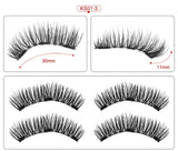 1 pair of 3/4/5 magnet eyelashes Quantum false eyelashes, reusable eyelashes, natural curling false eyelashes