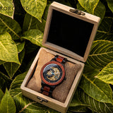 BOBO BIRD Men Watch Automatic Mechanical Wristwatches Multi-functional Wooden Watches Male Wood Watch Boxes