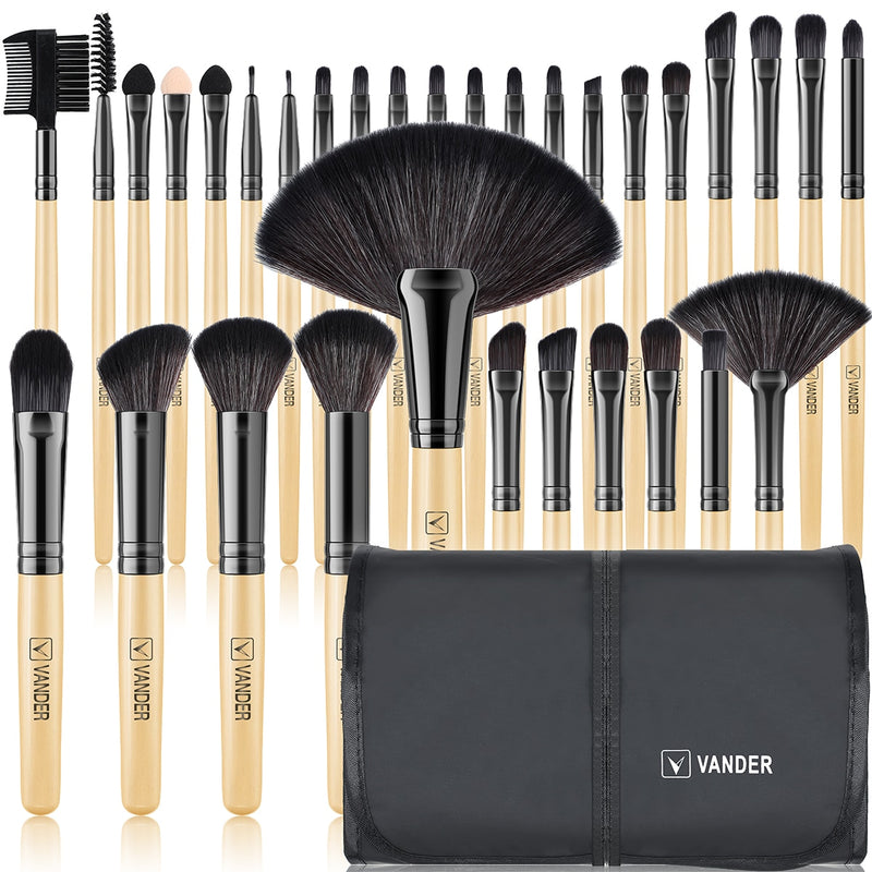 24/32 Pcs Beauty Makeup Brushes Set Professional High Quality Eyelash Eyebrow Foundation Powder Contour Makeup Brush Tool