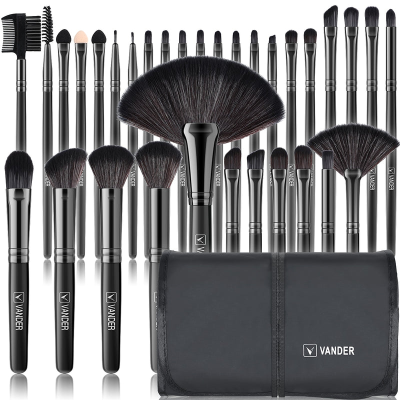 24/32 Pcs Beauty Makeup Brushes Set Professional High Quality Eyelash Eyebrow Foundation Powder Contour Makeup Brush Tool