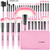 24/32 Pcs Beauty Makeup Brushes Set Professional High Quality Eyelash Eyebrow Foundation Powder Contour Makeup Brush Tool