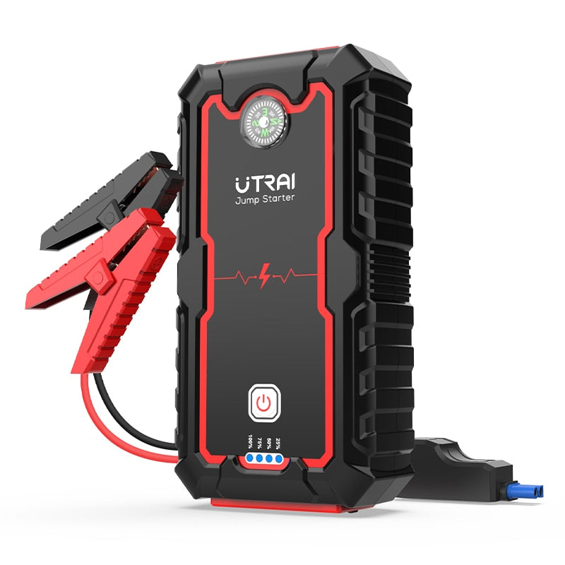 UTRAI Jump Starter Power Bank 2000A Portable Battery Station 12V Car Emergency Booster Starting Device