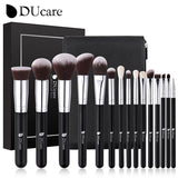 Travel Makeup Brushes Complete makeup kit Synthetic Goat Hair Eye Shadow Powder Foundation Concealer Brush for Makeup Set