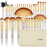 24/32 Pcs Beauty Makeup Brushes Set Professional High Quality Eyelash Eyebrow Foundation Powder Contour Makeup Brush Tool