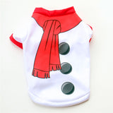 3pcs Stylish Creative Christmas Design Dog Clothes