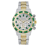 Diamond Calendar Watches  luxurious and sophisticated timepiece 30M water resistance