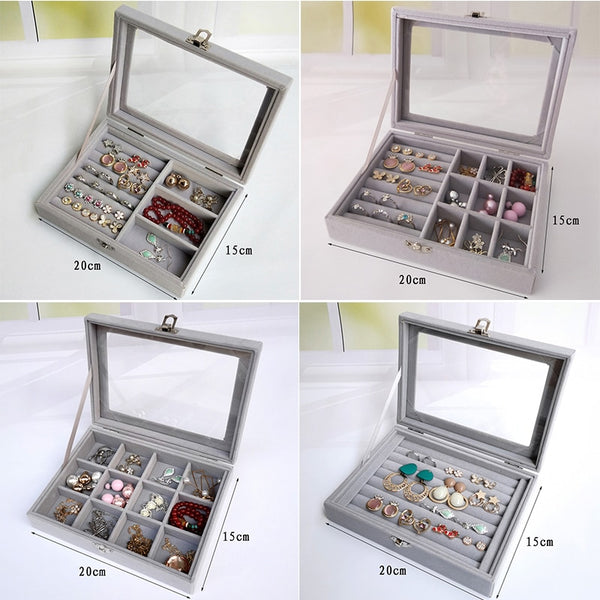 Velvet Jewelry Organizer perfect for storing and displaying your favorite jewelry pieces.