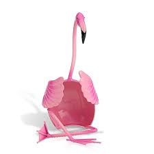 Flamingo Sculpture Practical Wine Bottle Holder