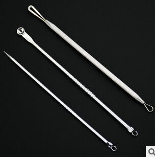 3pcs High quality Blackhead Remover Tool Set for Blackheads, Acne