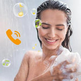 Creative Wireless Fixed Shower Head with Bluetooth Speaker