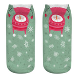 3pcs Women's 1 Pair Christmas Design Socks