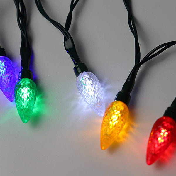 3pcs Merry Christmas LED Multicolored Lights