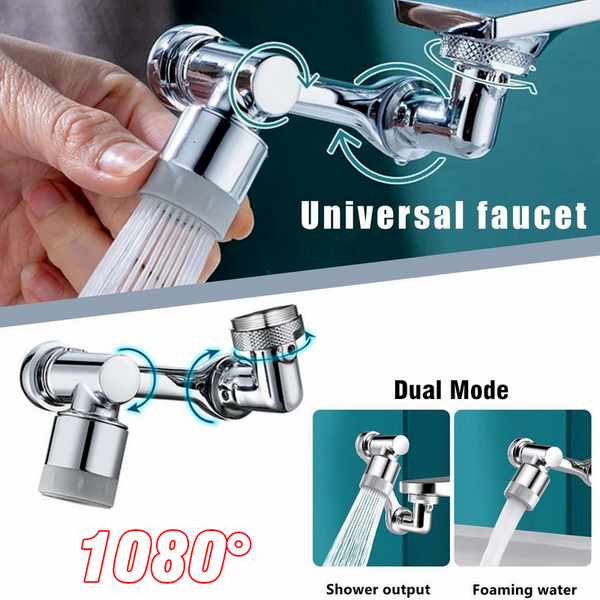 Universal 1080° Rotation Extender Faucet Kitchen Sink