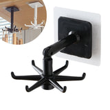 3pcs Kitchen Hook Organizer 360 Degrees Rotatable