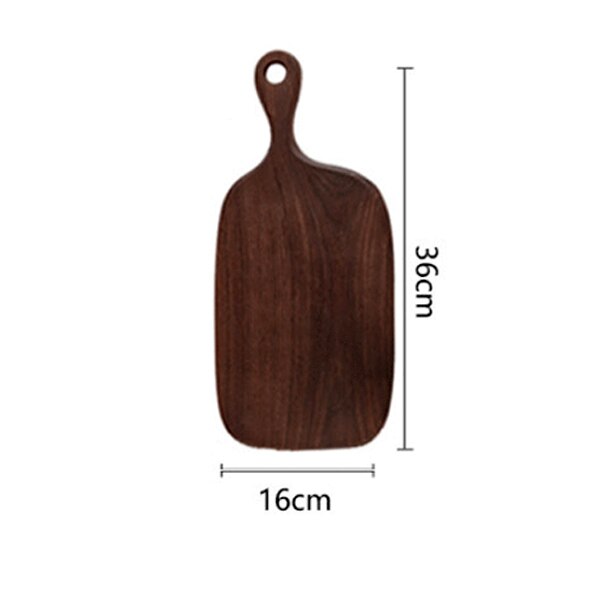 Black walnut chopping board Bread board Sushi plate Real wood tray Pizza board Cutting board Chopping Blocks