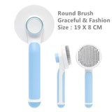 3pcs Pumpkin Pet Brush, Self Cleaning Slicker Brush Perfect Tool for Easy and Effective Pet Grooming.