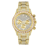 Diamond Calendar Watches  luxurious and sophisticated timepiece 30M water resistance