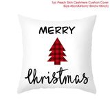 3pcs 45x45cm Cartoon Christmas Print Design Pillowcase