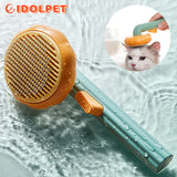 3pcs Pumpkin Pet Brush, Self Cleaning Slicker Brush Perfect Tool for Easy and Effective Pet Grooming.