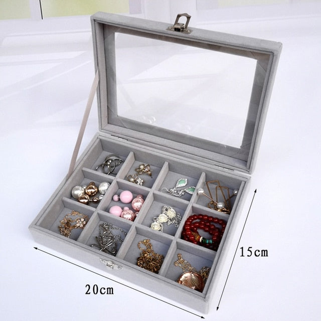 Velvet Jewelry Organizer perfect for storing and displaying your favorite jewelry pieces.
