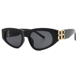 3pcs Black Shades Retro Eyewear Women's Men's Fashion Accessories