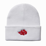 3pcs Cosplay Stylish Knitted Bonnet with Embroidery Accents