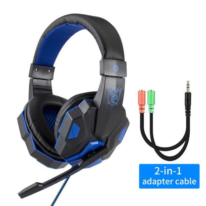 LED Light Wired Gamer Headset Gamers Toolkit