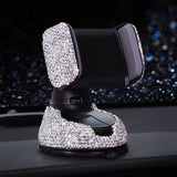 Crystal Car Phone Holder Universal Interior Accessories and Mobile Phone Holder for Car