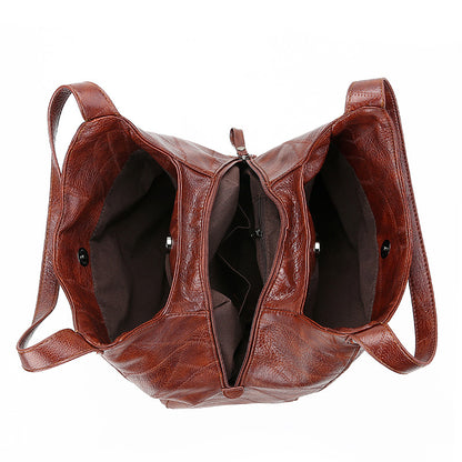 Vintage PU Leather Handbag Women's Fashion Accessories