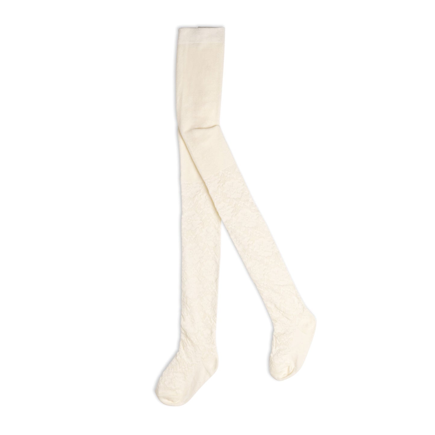Wild Flower Seeds Tights Off White For Kids Girls