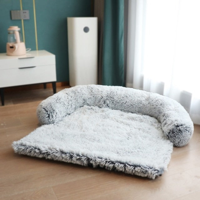 Gradient Plush, Soft and Comfortable Pet Sofa Bed