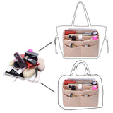 Makeup Organizer Bag that can easily organize and find all your essentials in one place!