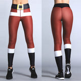 Christmas Trousers Leggings For Women