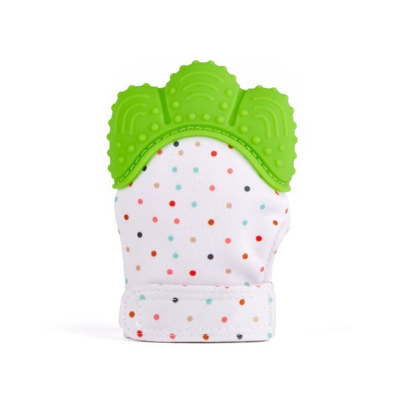 Baby Teething Mitten Ease Teething Pain for all Lovely Babies.