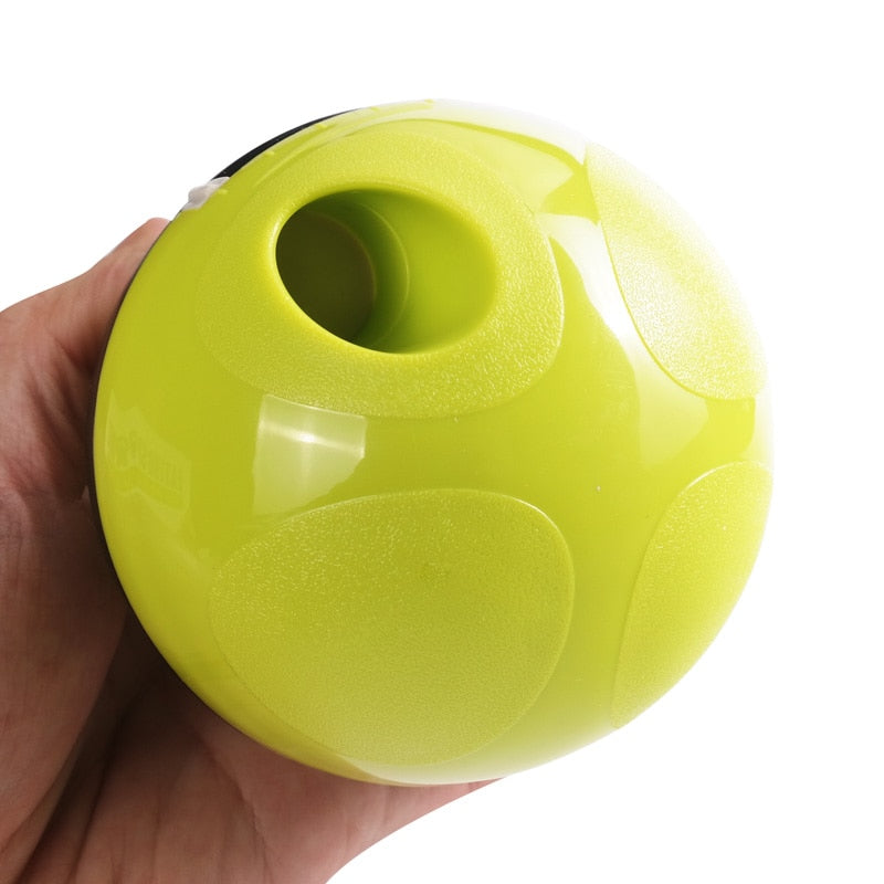 Interactive Pet Food Dispenser Dome-Shaped Toy