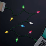 3pcs Merry Christmas LED Multicolored Lights