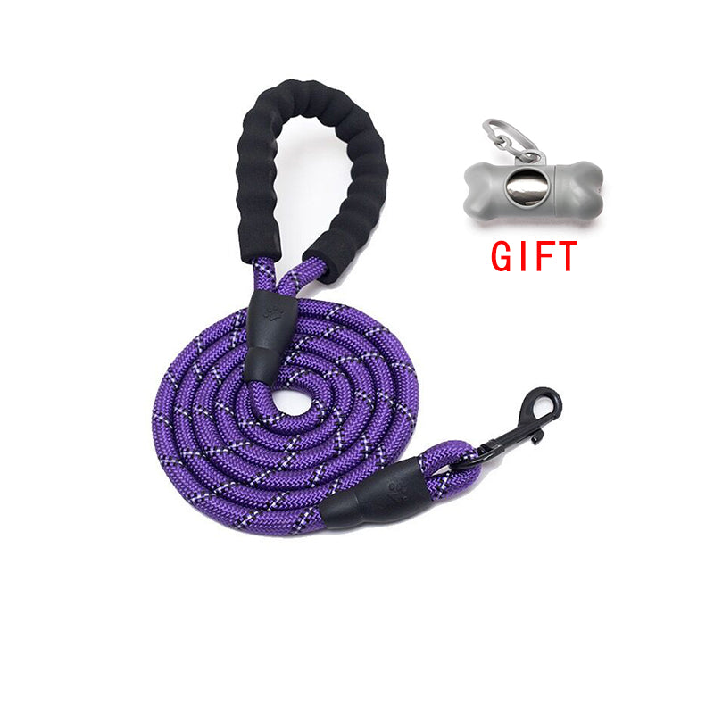 Durable Nylon Dog harness Color 1.5M Pet Dog Leash Walking Training Leash Cats Dogs Leashes Strap Dog Belt Rope