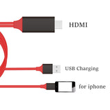 1080P HDTV Cable TV Digital AV Adapter for iPhone