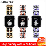 3pcs Stainless Steel Strap bands For Apple Watch 6, 5, 4, 3