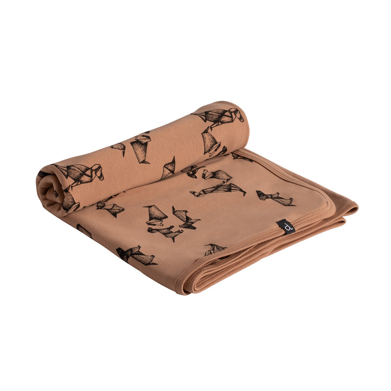 Organic Cotton Blanket Printed Dogs