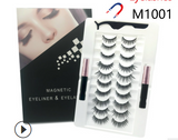 3pcs Magnetic Eyelashes Set Full Strip