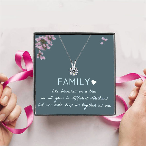 FAMILY Gift Box + Necklace (5 Options to choose from)