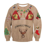 Christmas Unisex Women Men Pullover Sweater Sweatshirt