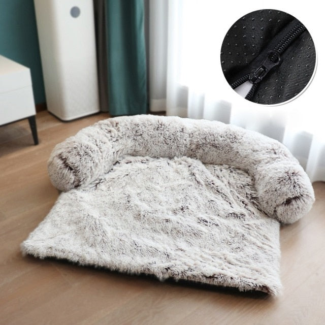 Gradient Plush, Soft and Comfortable Pet Sofa Bed