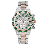 Diamond Calendar Watches  luxurious and sophisticated timepiece 30M water resistance