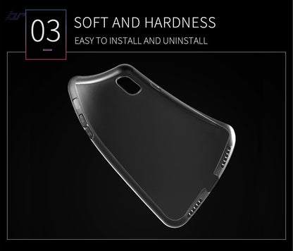 3pcs Luxury Ultra Thin PC Slim Transparent Back Cover Case