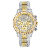 Diamond Calendar Watches  luxurious and sophisticated timepiece 30M water resistance